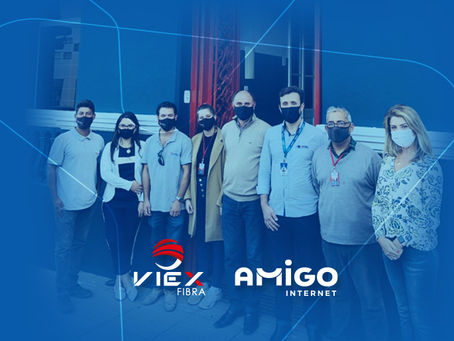 Amigo Internet une forças com ViEx Fibra em Santana do Livramento