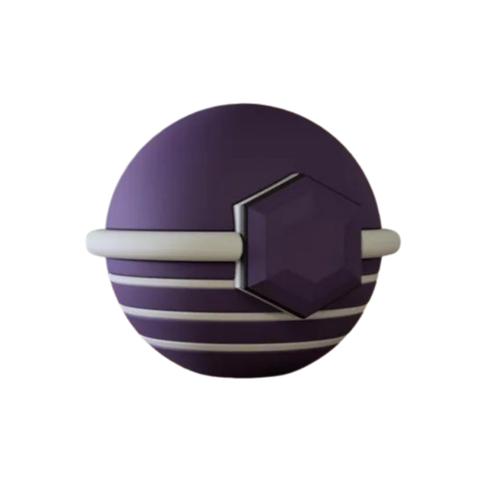 Coleção de Pokeballs raras (Tera Orb) inspiradas em Pokémon, impressas em 3D.