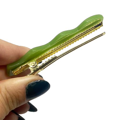 Miniatura: Pinça Ondas Verde