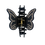 Miniatura: Piranha Borboleta Brilho Preta