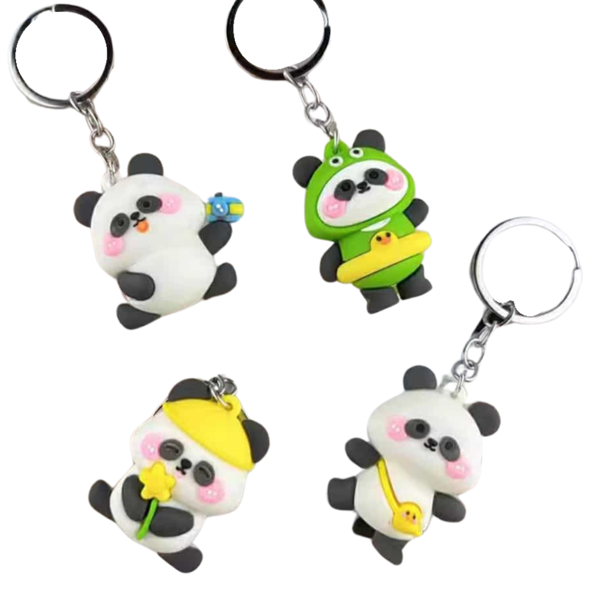 Cute Cartoon Panda Key Chain