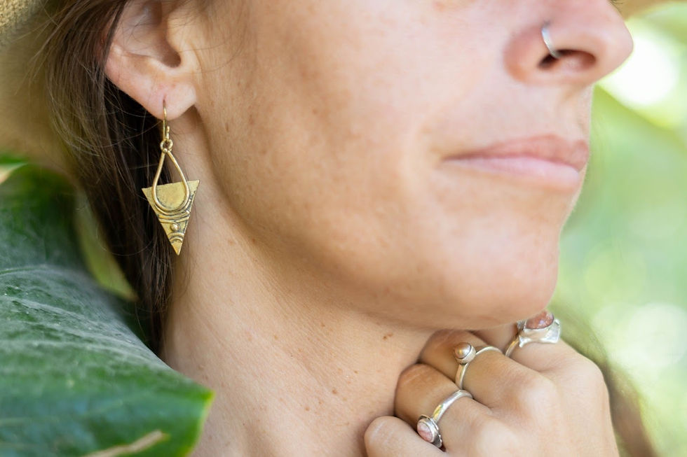 Thumbnail: Triangle earrings