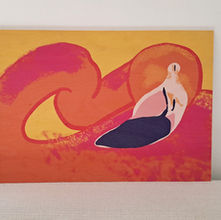 "Horses"
digital illustration printed on 10 mm plywood, A2 format, animals series