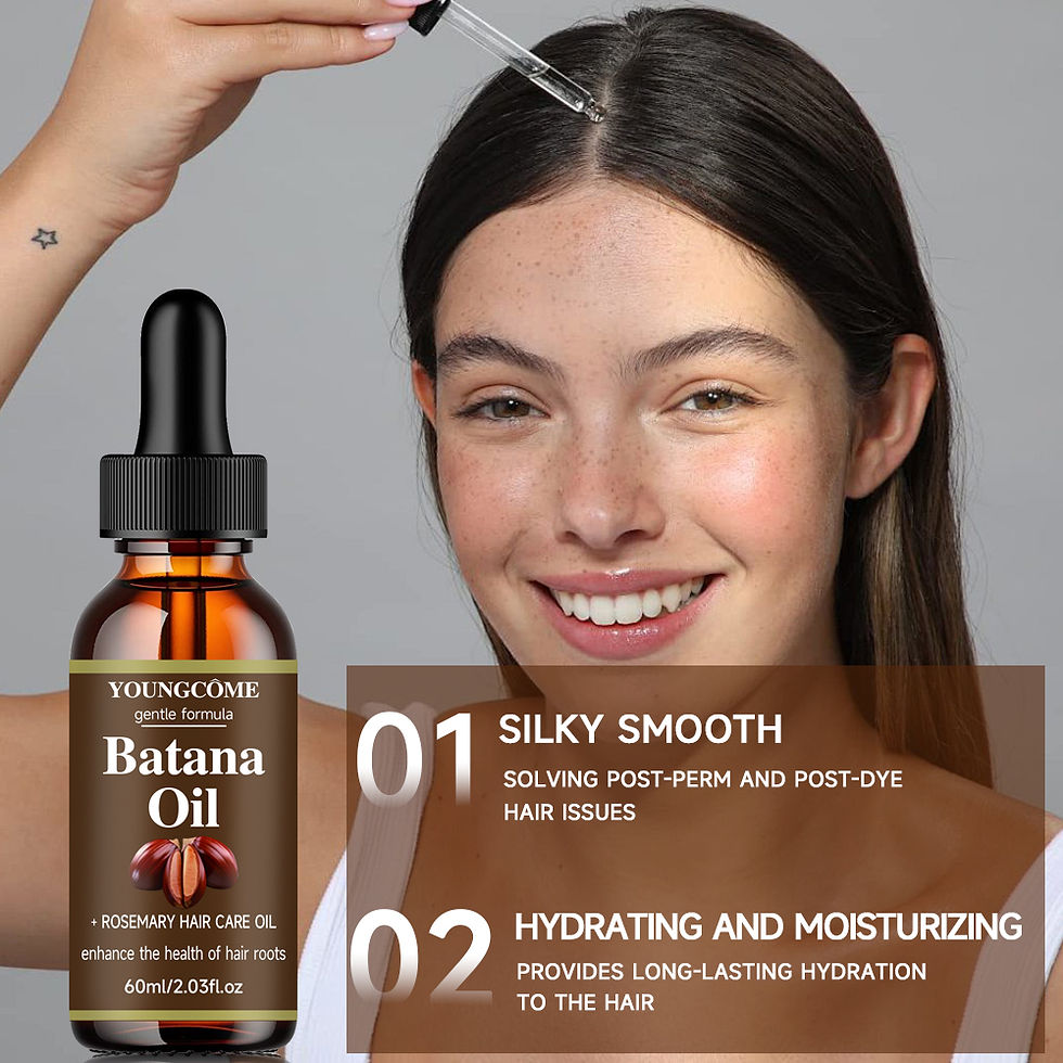 Thumbnail: Natural 100% Pure Batana Oil For Hair Growth Batana Oil Butter Hair Mask Serum S
