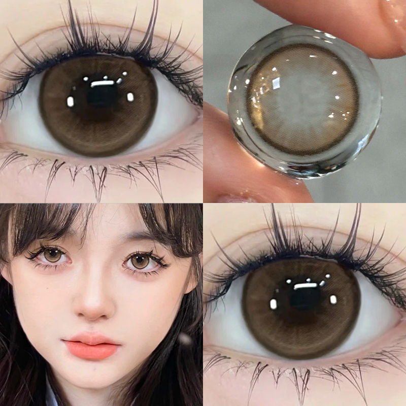 Thumbnail: Two Piece Large Diameter Eye Lens Black Contact Lens with Eye Contact Magnifying