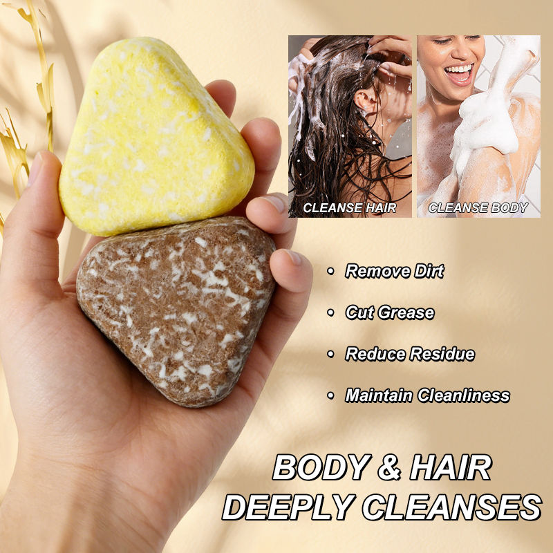 Thumbnail: 2-in-1 Fragrance Soap,Shampoo & Body Wash Bar,Natural Mild Cleansing, Long-Lasti