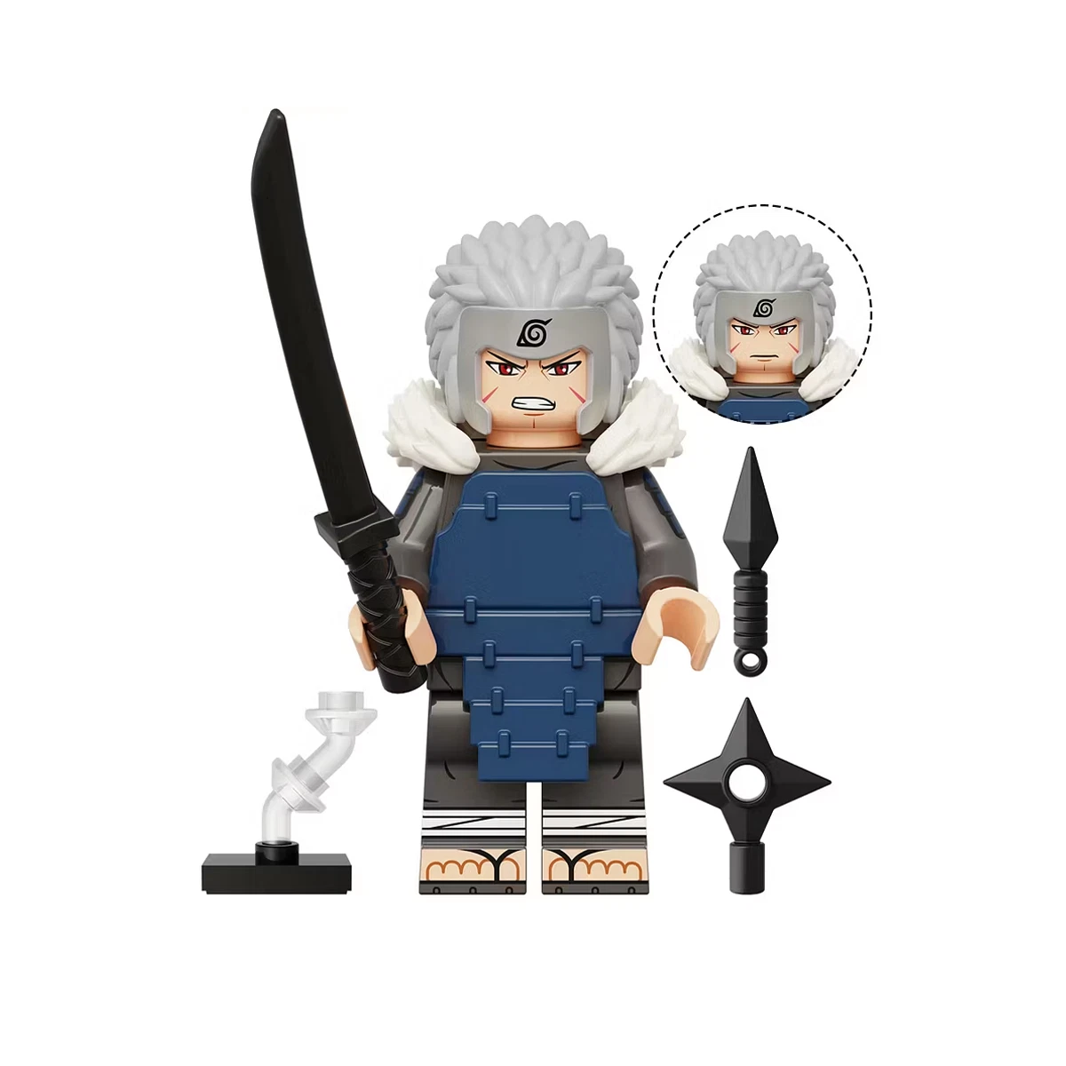 Tobirama Senju V2 Custom Minifigure
