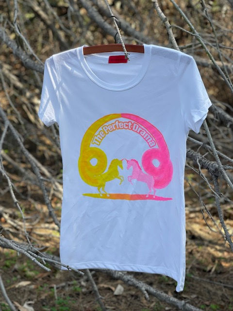 Thumbnail: The Perfect Drama White T -Shirt| Multi -Color