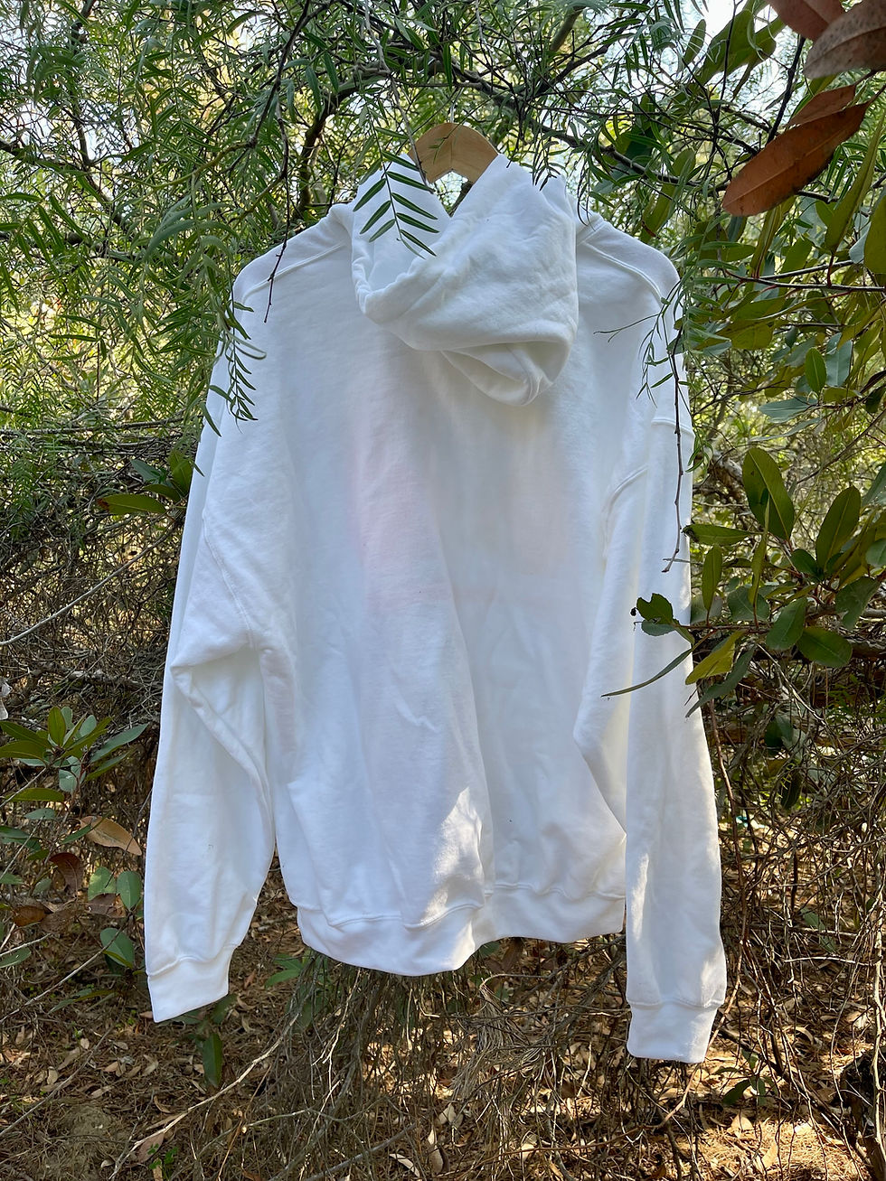 Thumbnail: The Perfect Drama Branded Signature White Hoodie| Multi -Color