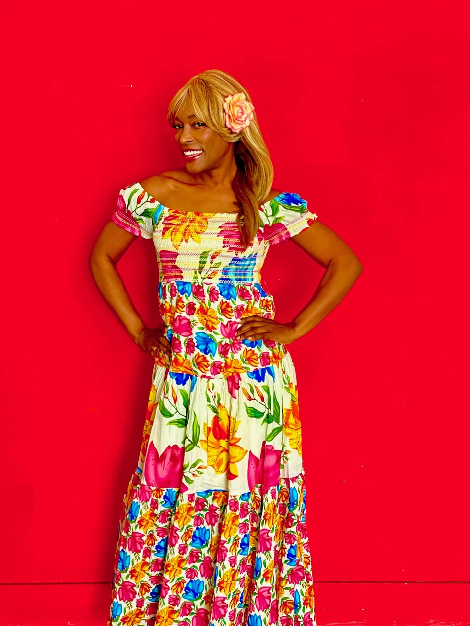 Thumbnail: Vintage Floral Dress