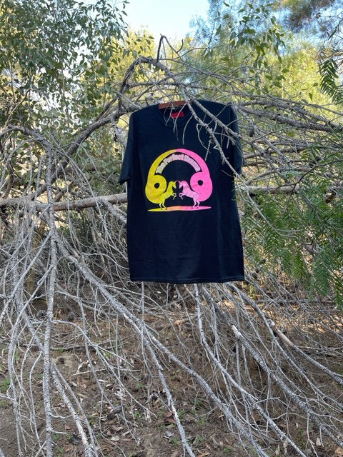 Thumbnail: The Perfect Drama Black T-Shirt| Multi -Color Logo