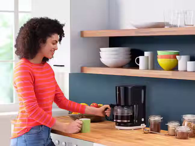 Thumbnail: Braun Breakfast 1 Coffee Maker Black