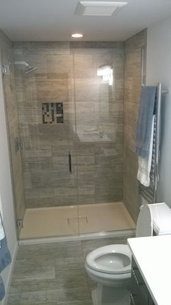 STAND UP SHOWER INSTALLATION