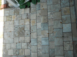PORCH REJUVINATION W/ TILE & RAILING