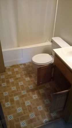 BATHROOM REMODEL BEFORE