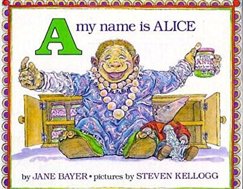 A, My Name is Alice book by Jane Bayer
