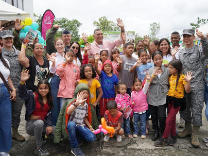 Habitantes de Guacarí Valle, reciben jornada Integral en salud, recreación y bienestar.