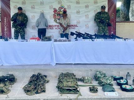 Guacarí En medio de combates en el centro del Valle del Cauca, Ejército capturó a alias Sebastián.