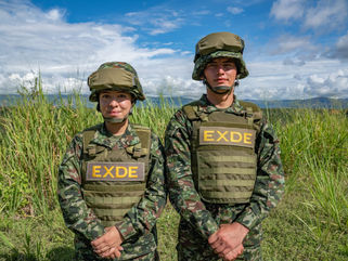 Incorporación voluntaria de 1296 mujeres del primer contingente que prestará su servicio militar. 