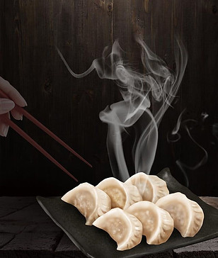 Creative Gourmet Dumplings Chinese Flavor Background Wallpaper Image For Free Download - P
