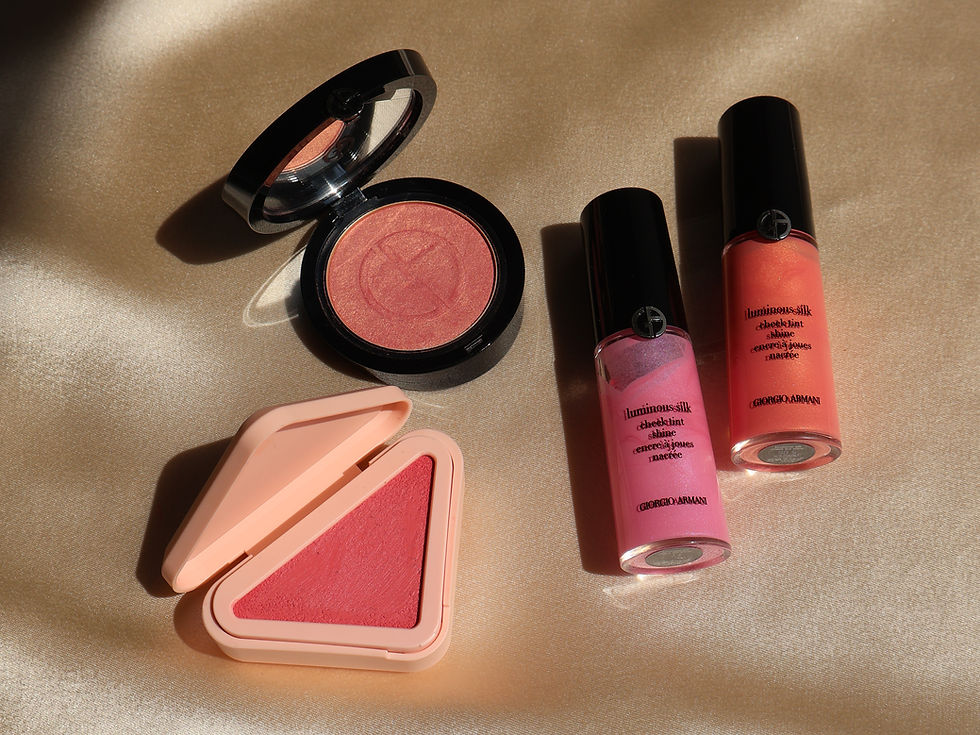 prodotti makeup blush rosa arancione