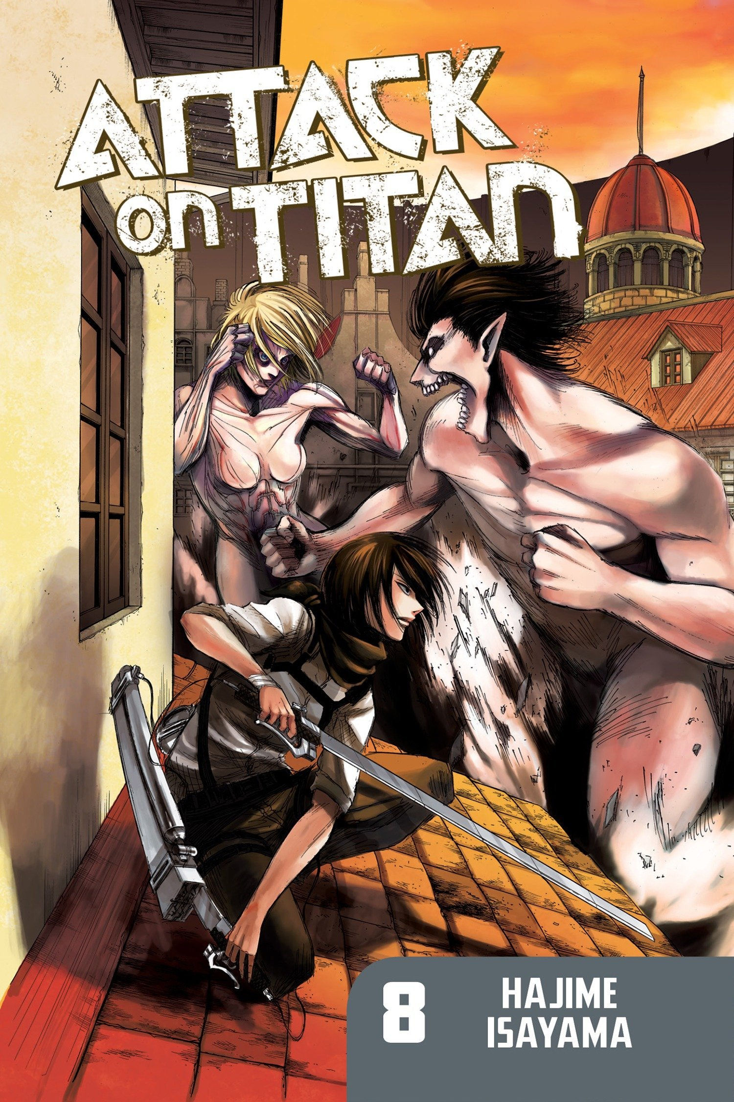 Attack on Titan Vol. 8 (Paperback)