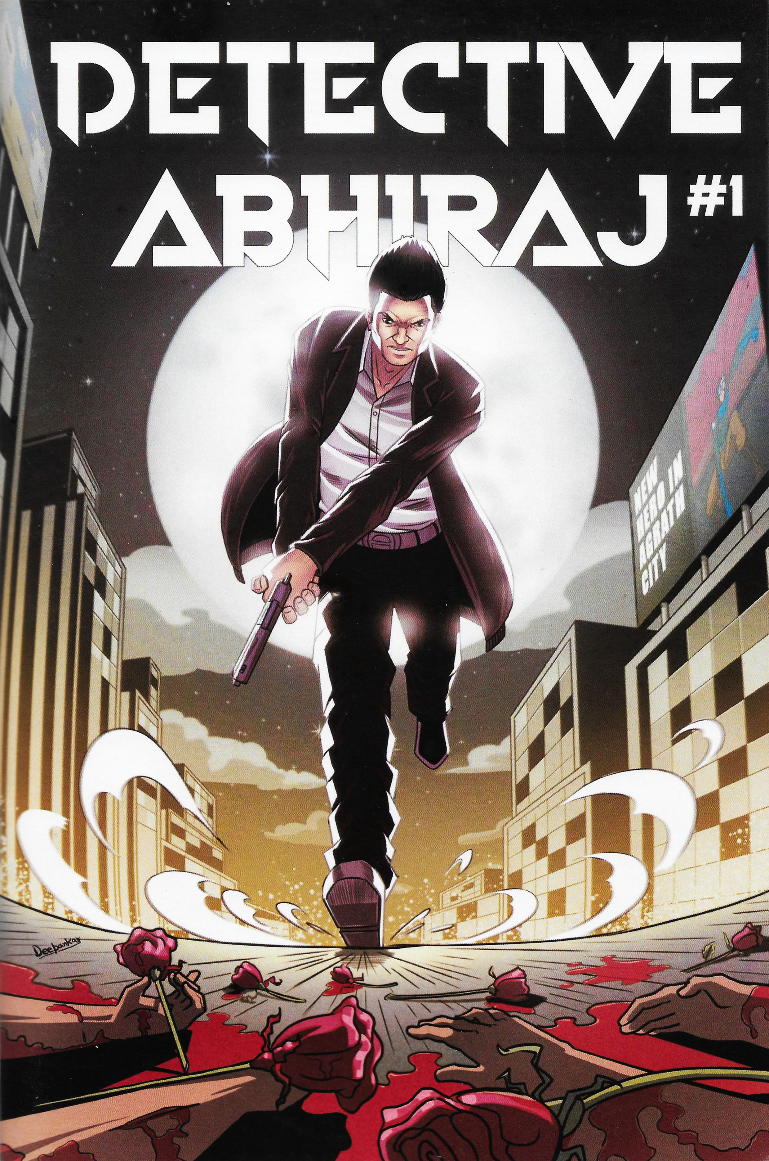 Detective Abhiraj #1: The Red Rose Murderer (Regular Cover)