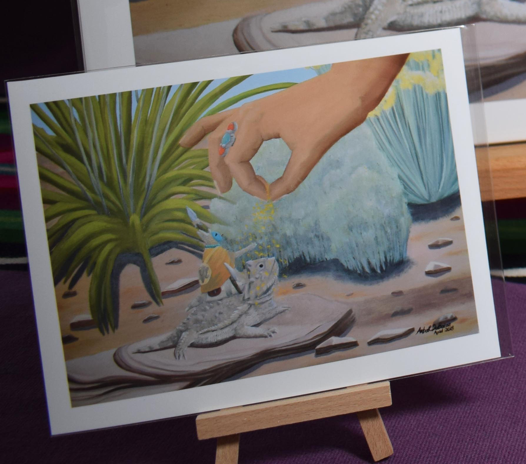 Na’ashóii Dich’ízhii Shi Cheii, I Pray for Protection | Small Print