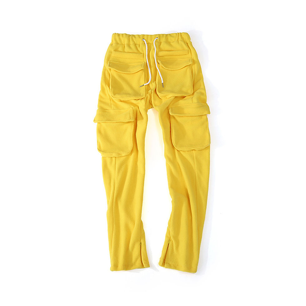 Thumbnail: XLL Winter Street Wear Men Sweat Stacked Joggers  Track Pants