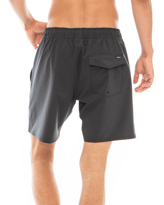 サムネイル： RVCA メンズ ELASTICK BS ボードショーツ/サーフトランクス【2023年春夏モデル】BLK