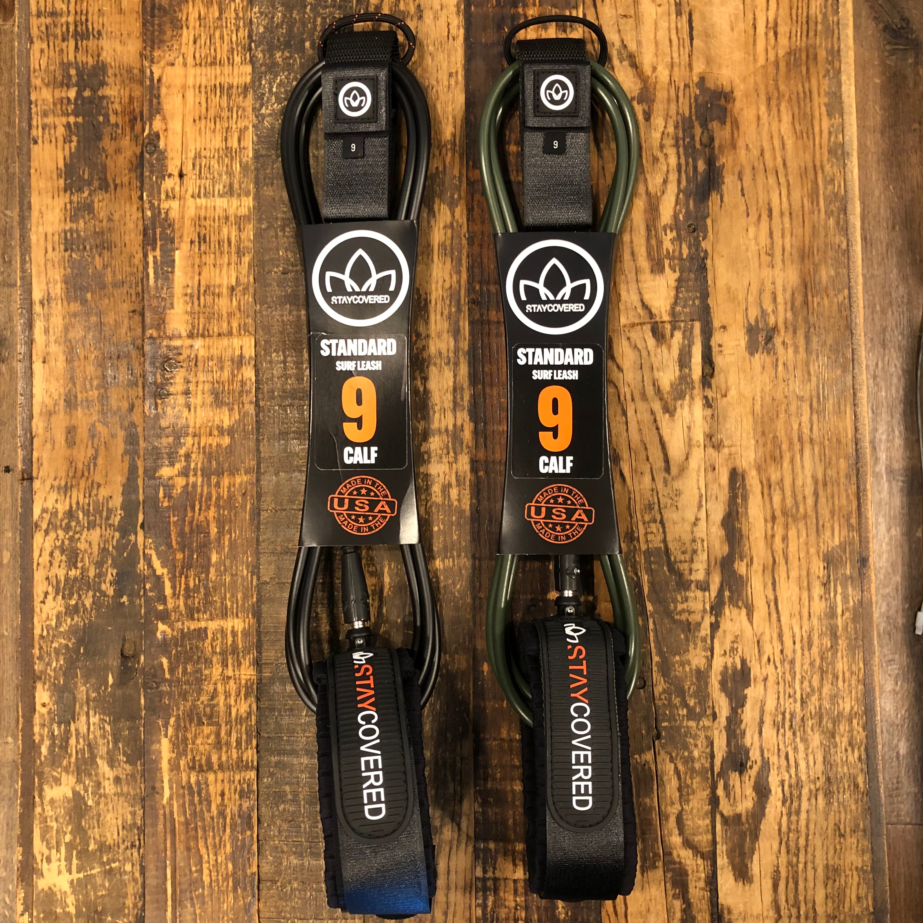 STAYCOVERED LEASH STANDARD 9' CALF(KNEE) BLACK/OLIVE