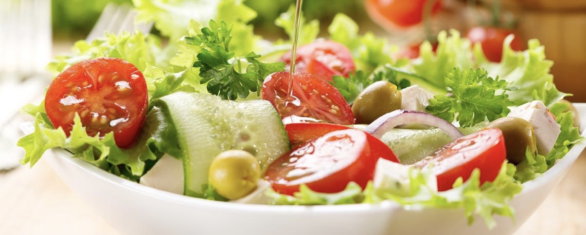 Arranged Food and Objects