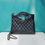 Thumbnail: Chanel 31 Mini Shopping Black Aged Leather