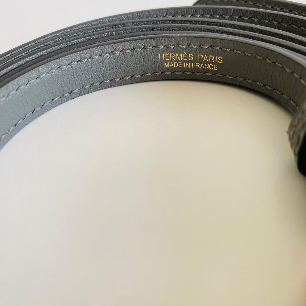 Thumbnail: Hermes Mini Kelly 24/24 Mini Gris Meyer Evercolor