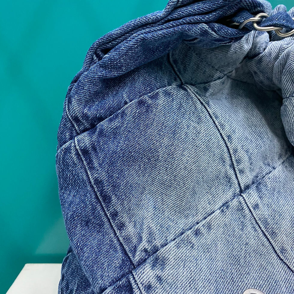 Thumbnail: Chanel 22 Bag Demin 35cm