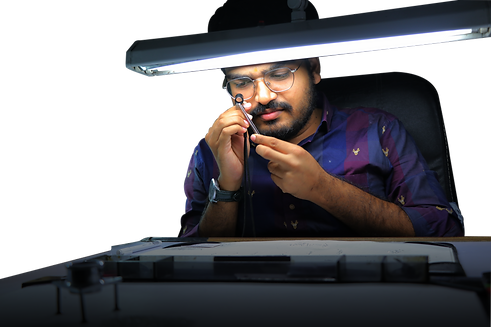 Diamonds Quality Check at Shining Star Diamonds