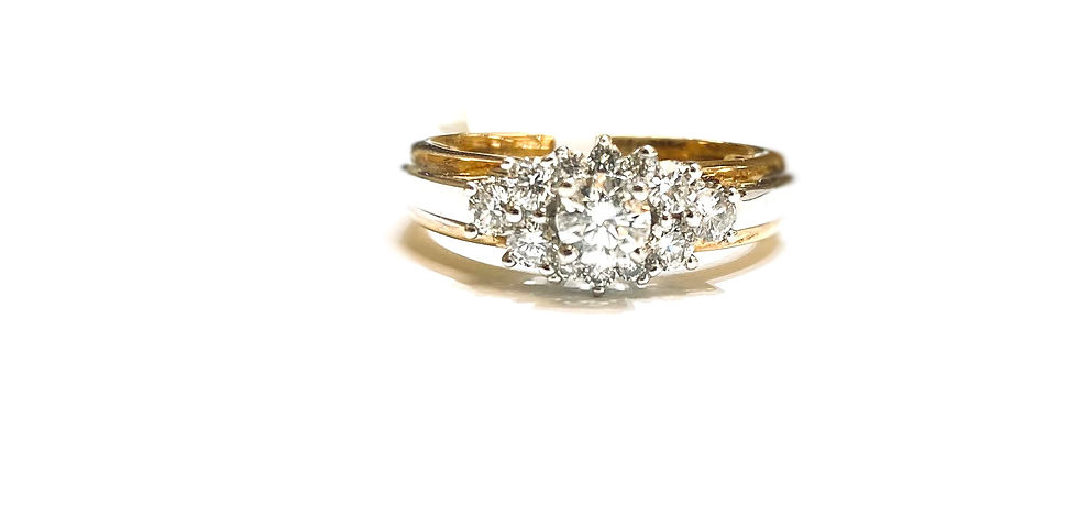 Thumbnail: 0.75 CT Diamond Ladies Ring in 14KWY