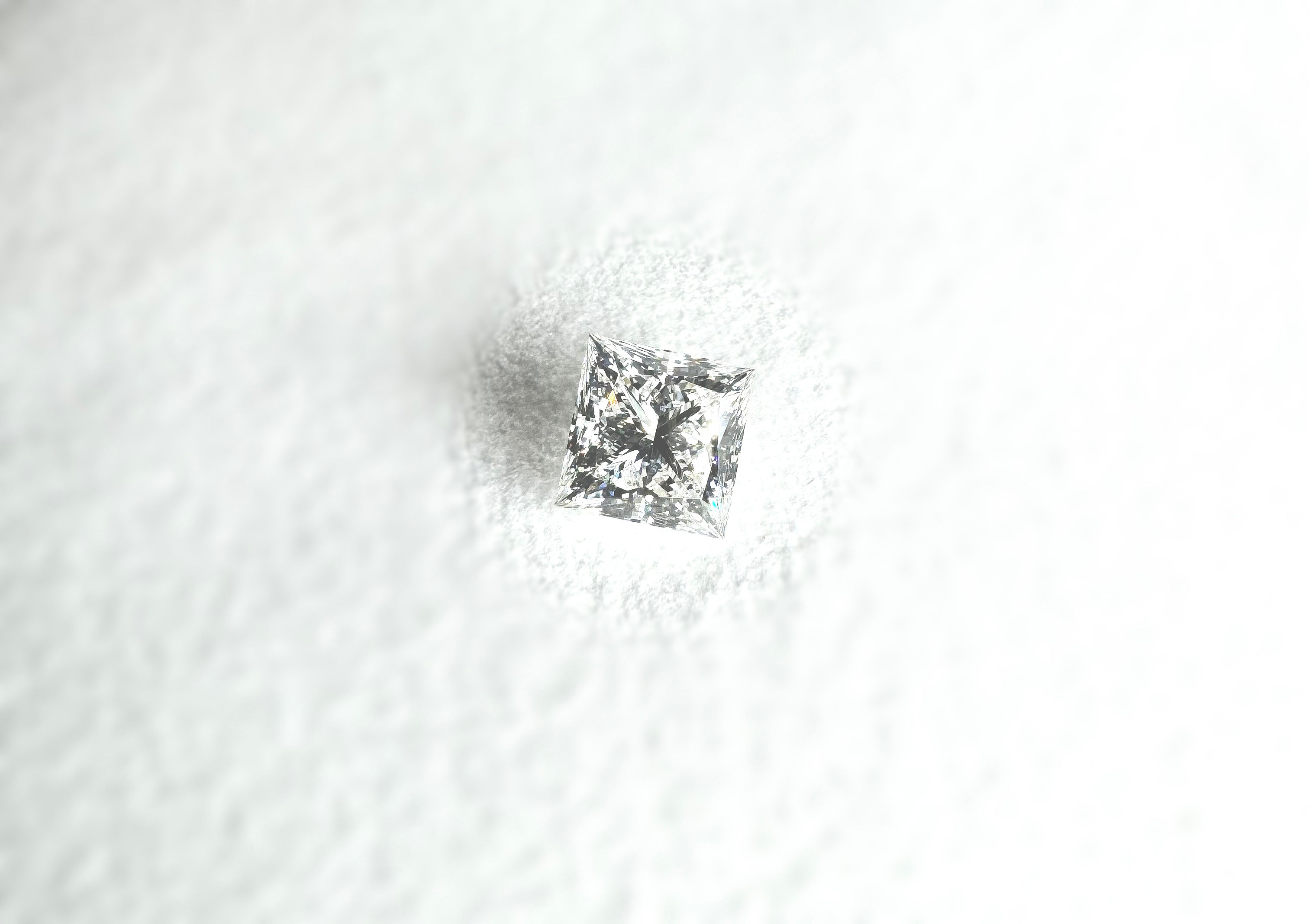 Princess 3.13 CT Lab Grown Diamond