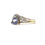 Thumbnail: 10K Yellow Gold with Tanzanite and Diamond Ring