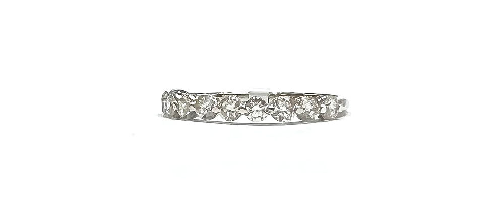 Thumbnail: 0.72 CT Lab Grown Diamond Ring in 14KW