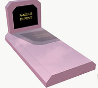 Monument funéraire avec stèle