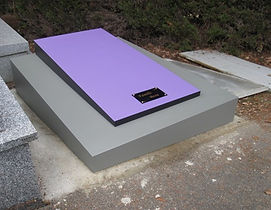 Rénovation d'une tombe familiale