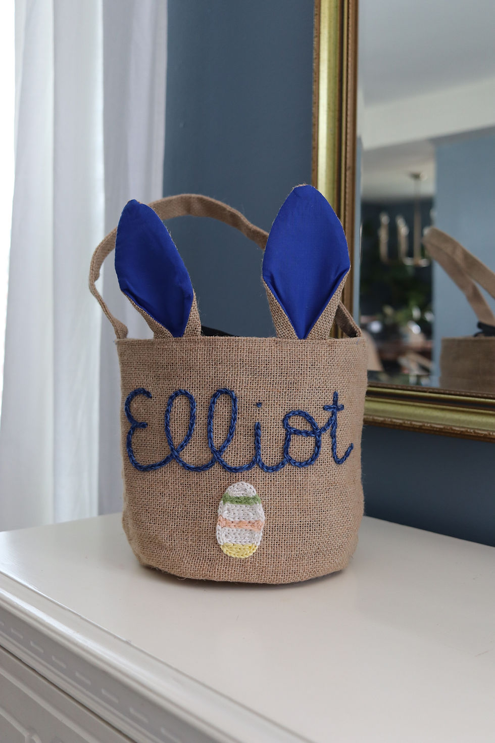 Thumbnail: Personalized Easter Tote / Basket