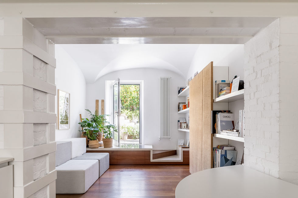 Lo Strobilabo. The Home, Studio, Lab of Arch. Francesca Delicato