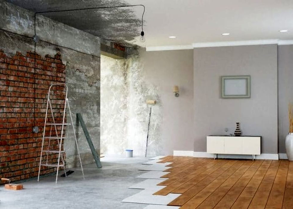 Cantiere di un bagno in ristrutturazione