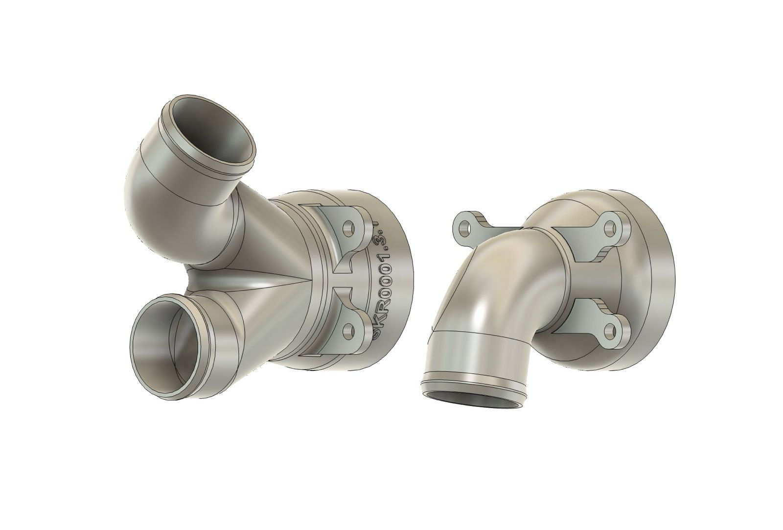 Ford Focus RS SKR Dynamics Brake Cooling Ducts