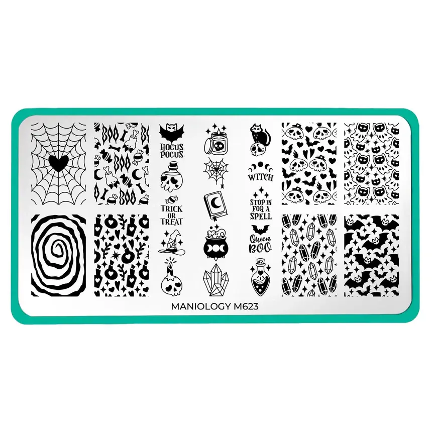 Thumbnail: Spellbound (M623) - Nail Stamping Plate