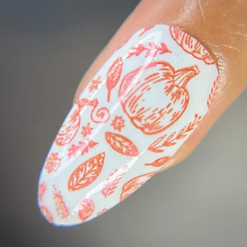 Thumbnail: Autumn Bounty: 3-Piece Metallic Stamping Polish Set