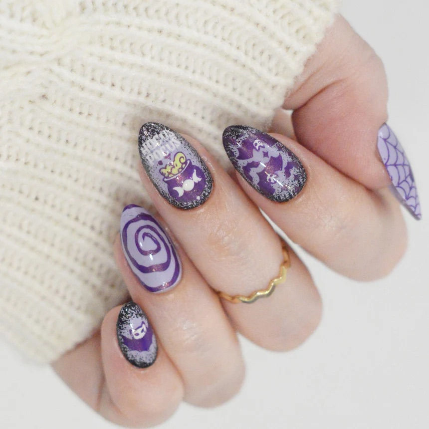 Thumbnail: Spellbound (M623) - Nail Stamping Plate
