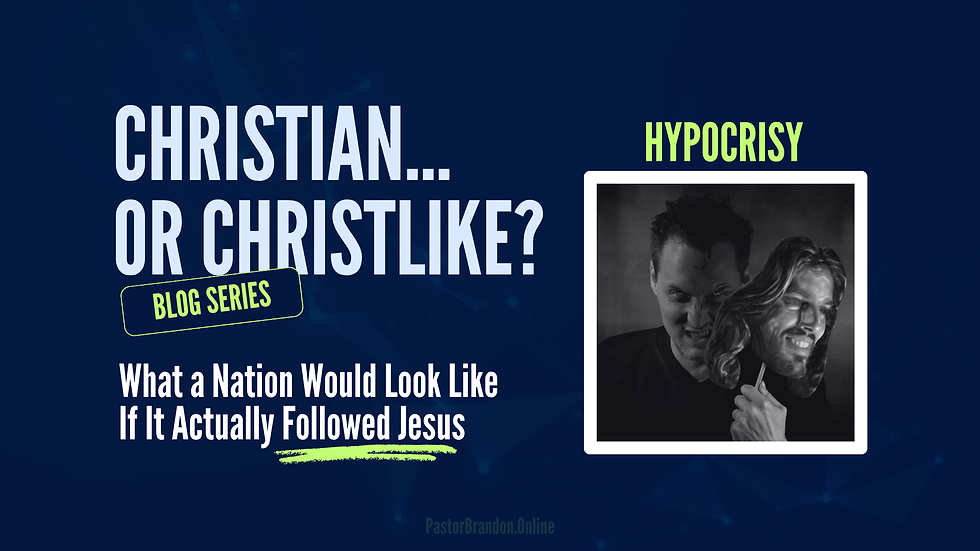 what does the Bible say about hypocrisy